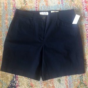 Navy Blue New Shorts Size 6